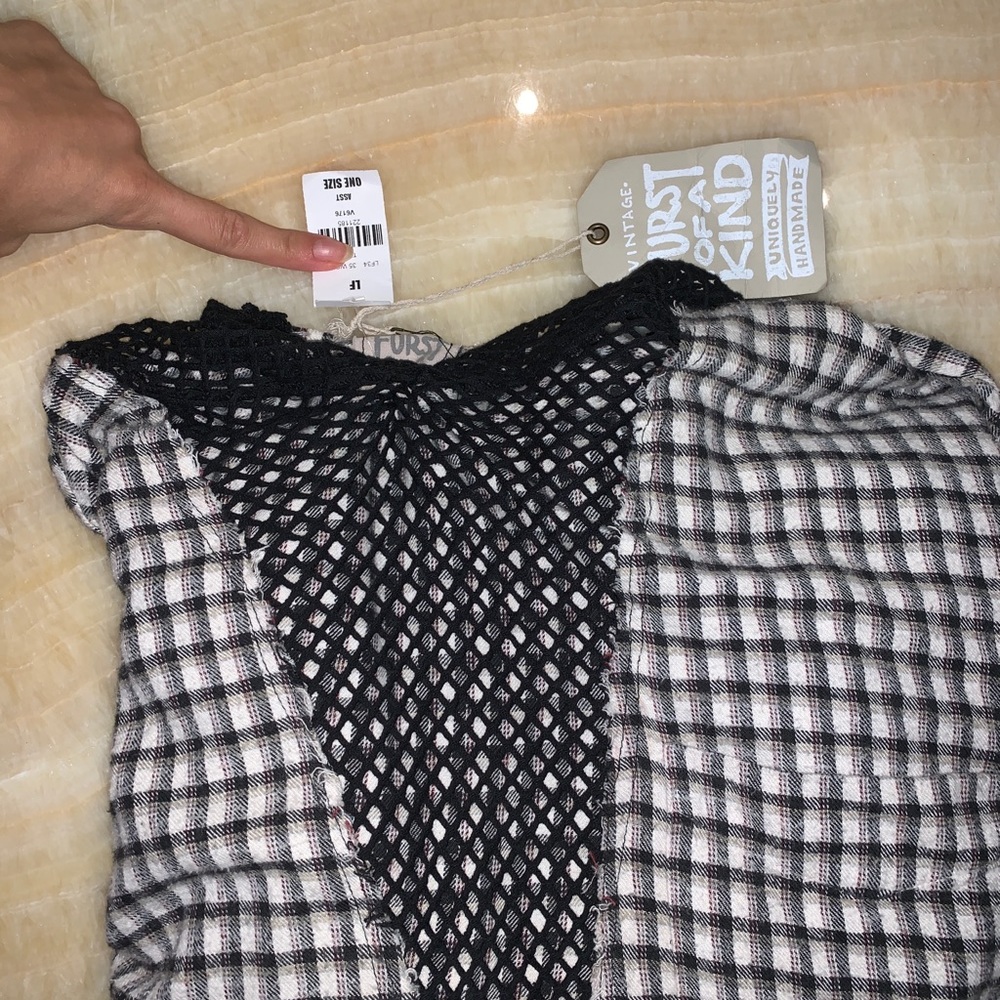 Lf flannel dress super cute on